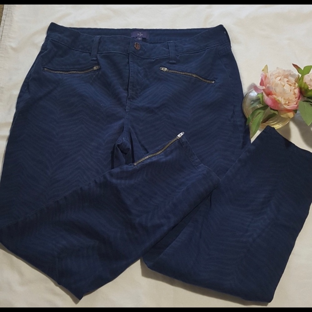 NYDJ very rare. Blue Ankle Skinny Jeans